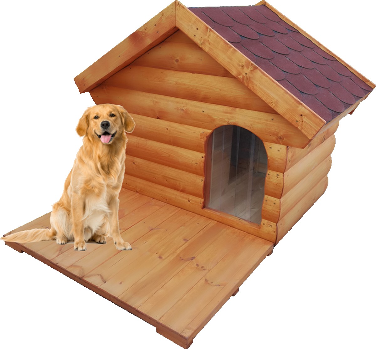 Zateplená psia búda Cezar