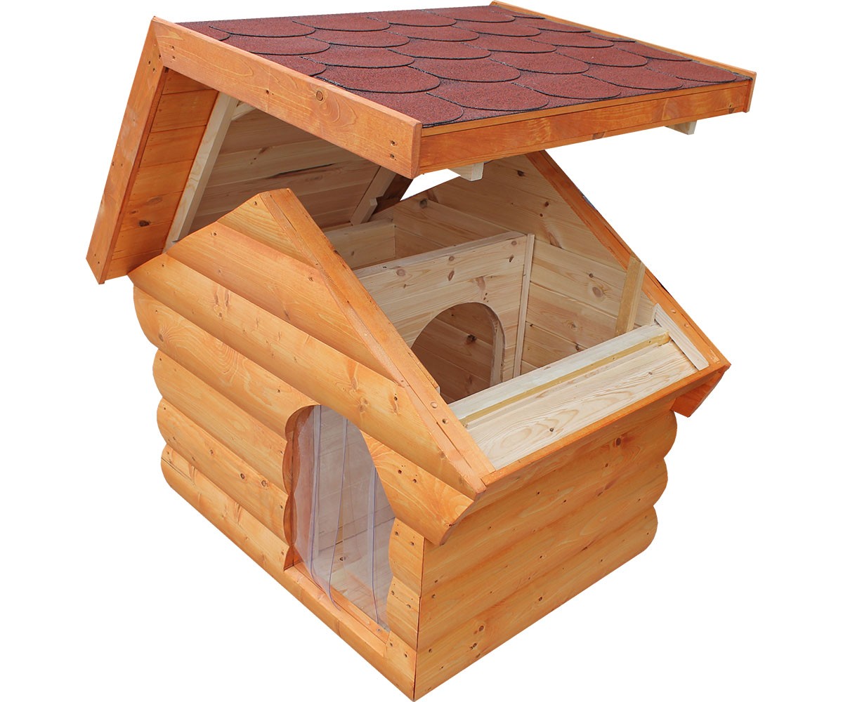 Zateplená psia búda Cezar