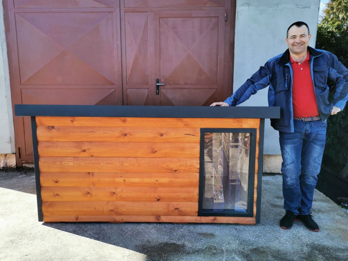 Zateplená psia búda Goofy