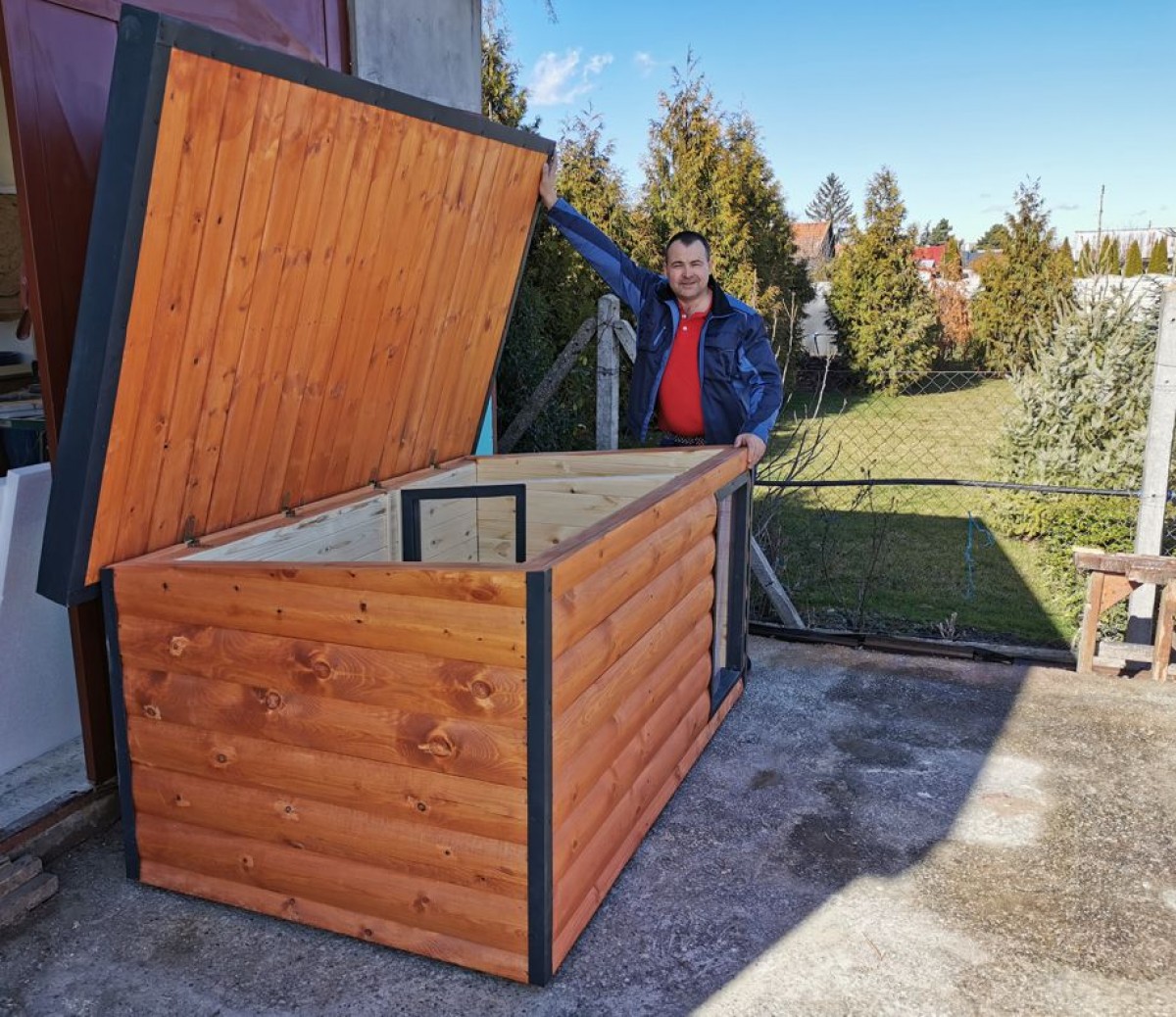 Zateplená psia búda Goofy