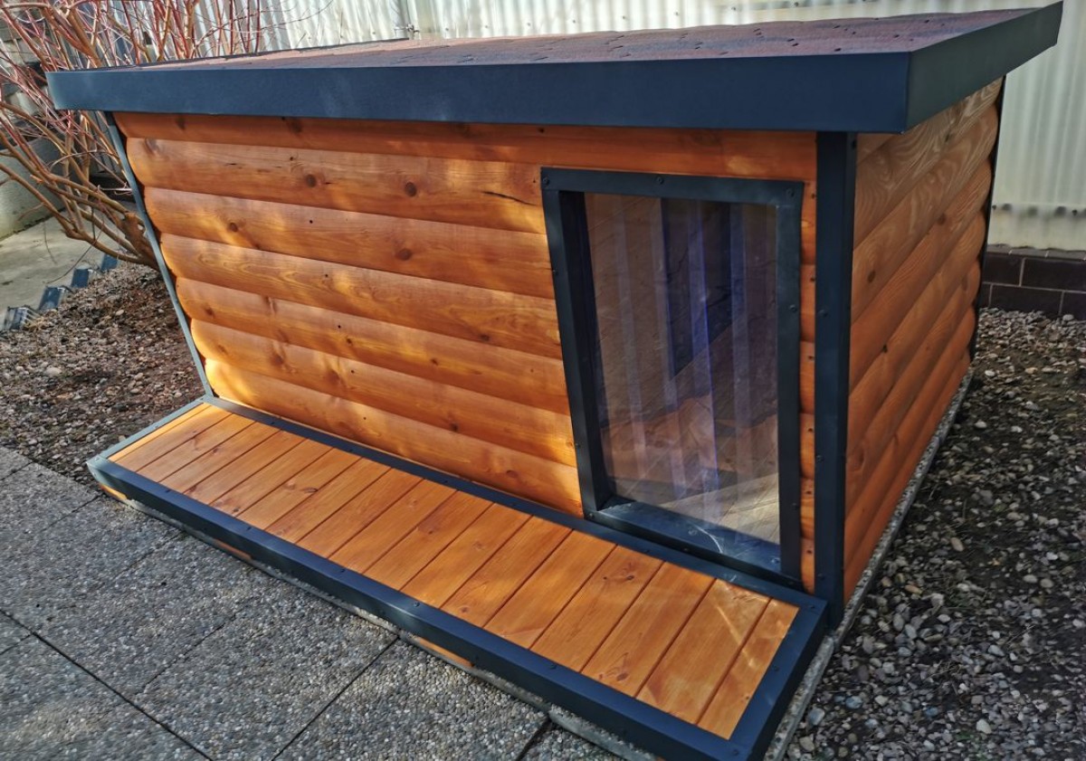 Zateplená psia búda Goofy