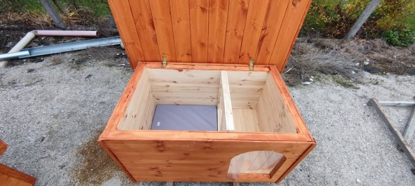 Obojstranný matrac do búdy s priečkou Obojstranný matrac do búdy s priečkou