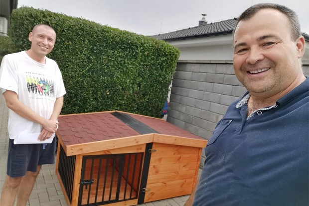 Rex szigetelt kutyaház