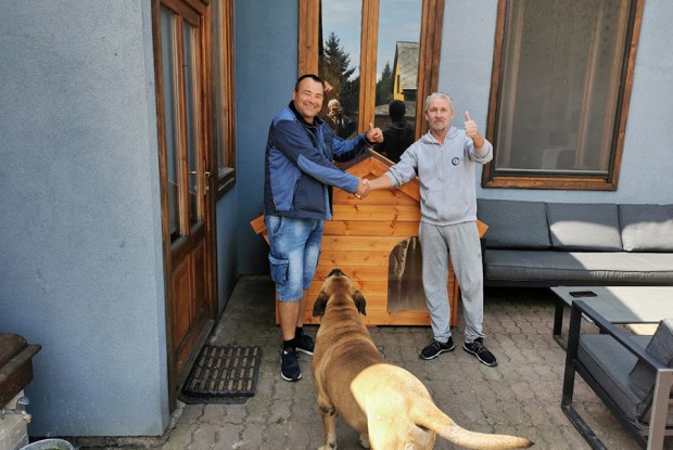 Atlas szigetelt kutyaház