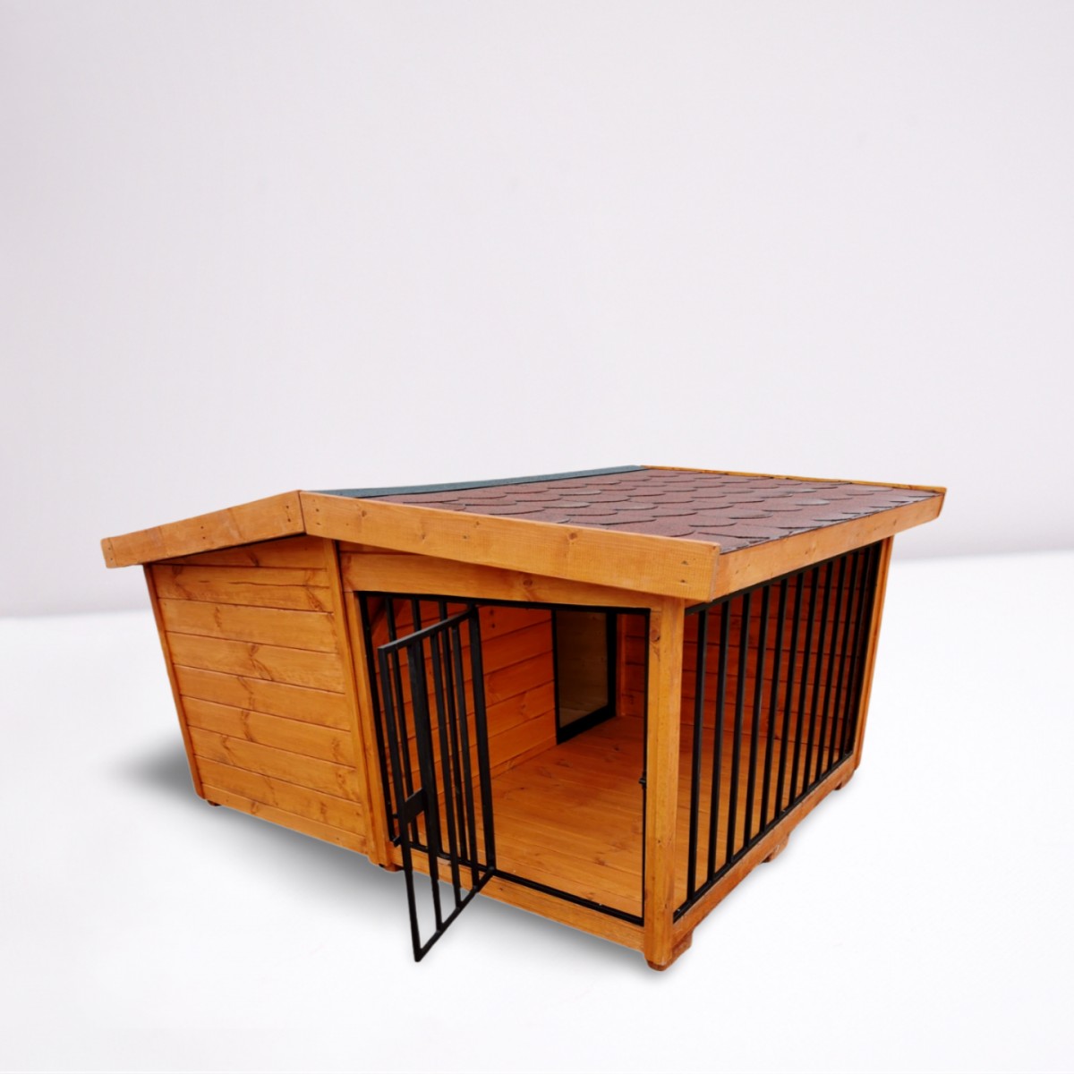 Zateplená psia búda Rex