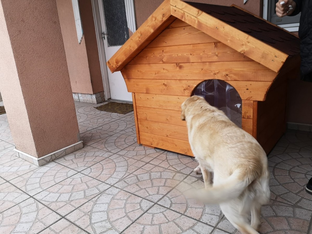 Zateplená psí bouda Atlas